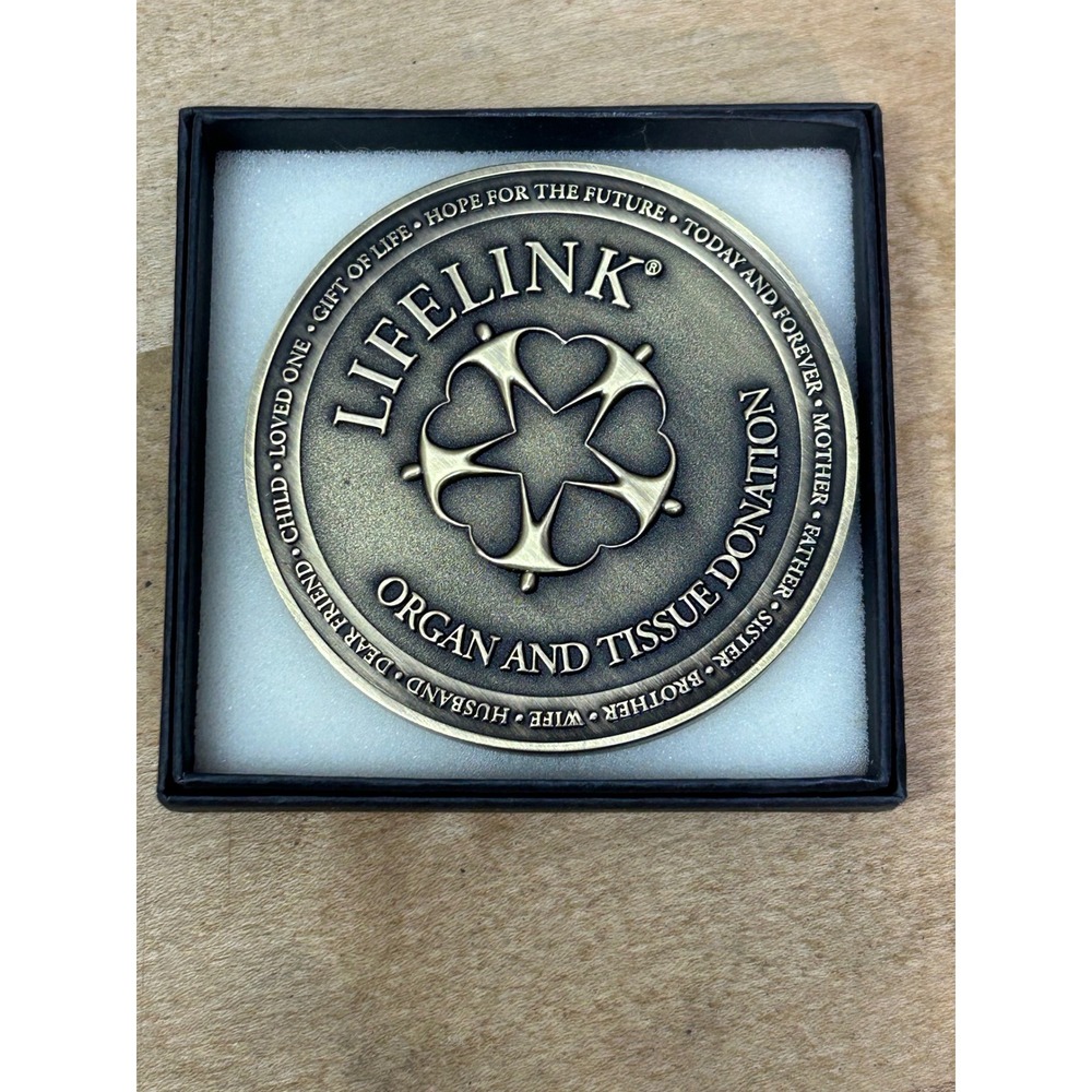 LifeLink Medallion Unisex OS Bronze Organ and Tissue Donation Commemorative Coin